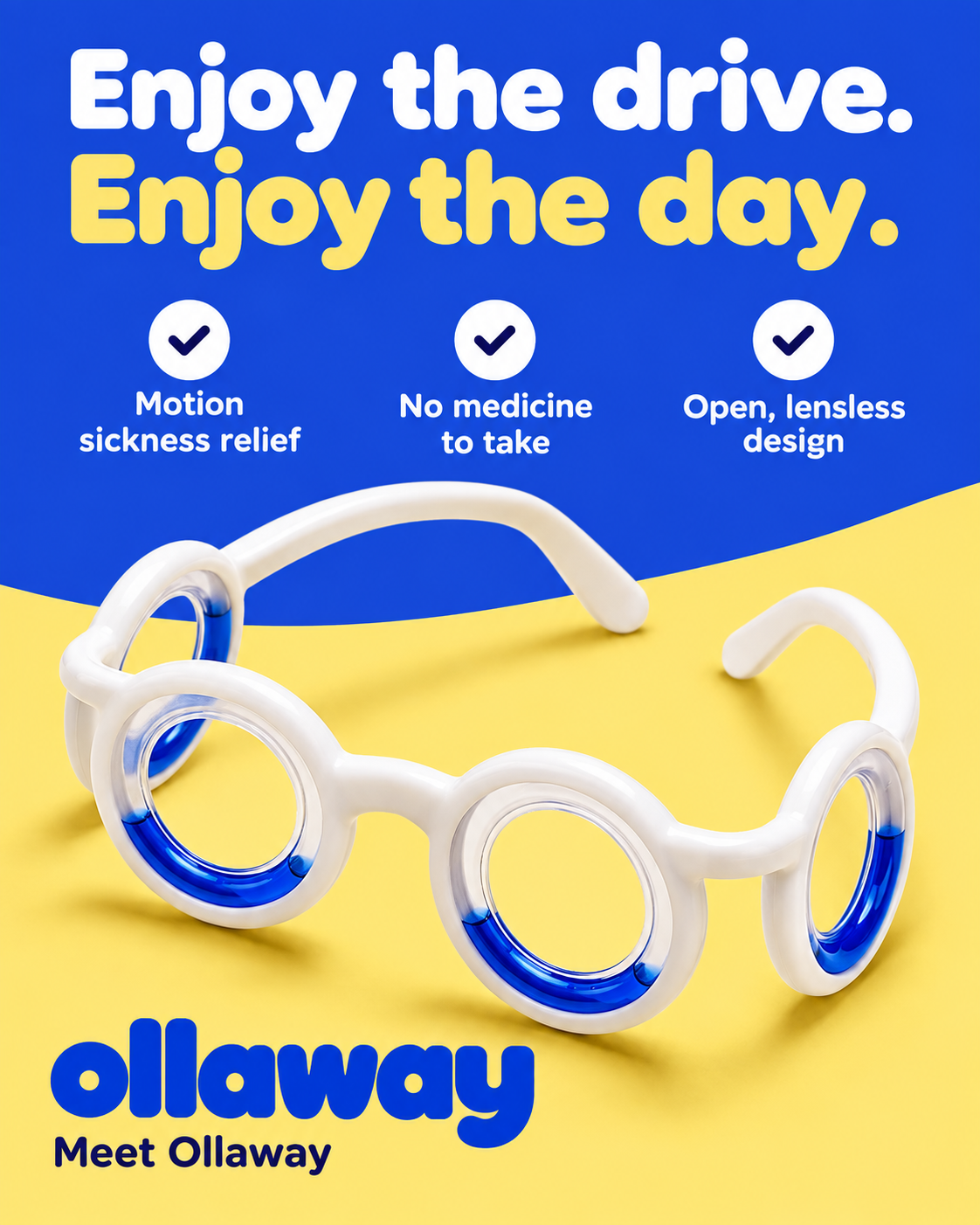 Ollaway™ Anti-Motion Sickness Glasses